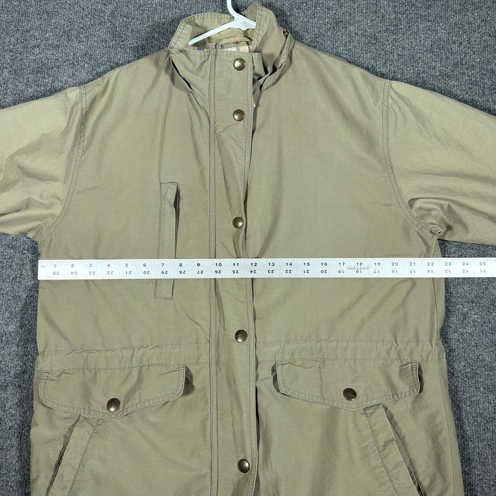 Northern Reflections Field Jacket Mens Small Vintage Khaki Tan Hooded Utility - Picture 11 of 15